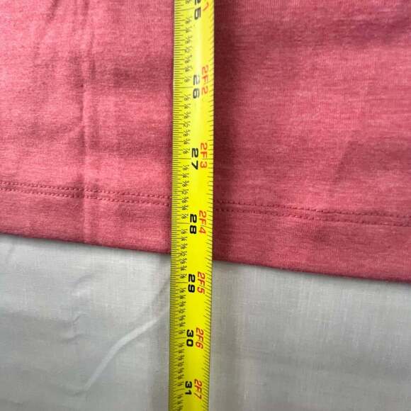 Orvis Shirt Mens Large Salmon Pink Preppy Stretch Anglers Performance Golf Polo - Picture 11 of 11